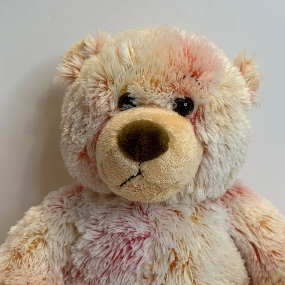 Build a Bear BABW 17” Orange Sherbet Ice Cream Plush Toy Coral Creme Orange cute